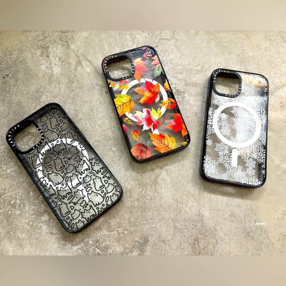 iPhone 13 MINI Casetify cases (3) MAGSAFE